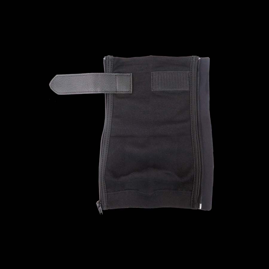 KNITTED COMPRESSION SOCK WITH ZIPPER